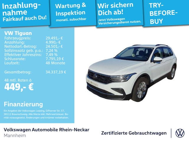 Volkswagen Tiguan 1.5 TSI DSG Life