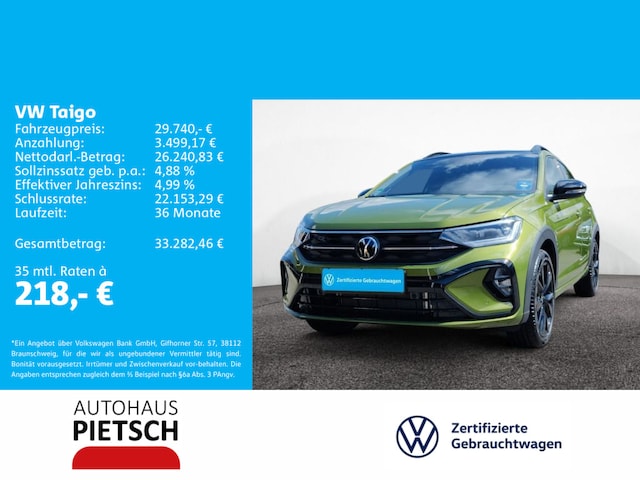 Volkswagen Taigo DSG R-Line