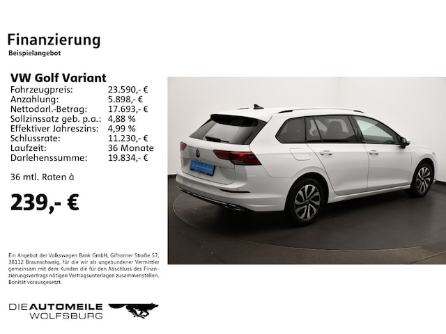 Volkswagen Golf 1.5 TSI Golf VIII Variant