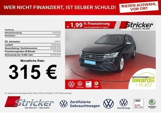 Volkswagen Tiguan 2.0 TDI Allspace DSG