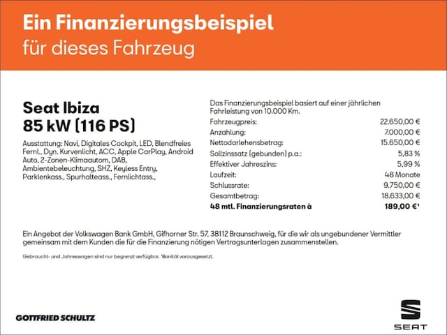 Seat Ibiza 1.0 TSI DSG FR-lijn