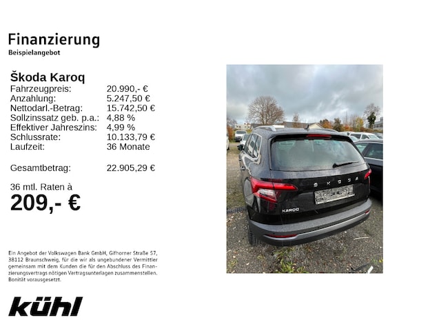 Skoda Karoq 1.0 TSI Clever