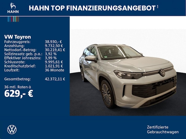 Volkswagen Tayron 1.5 eTSI DSG Life