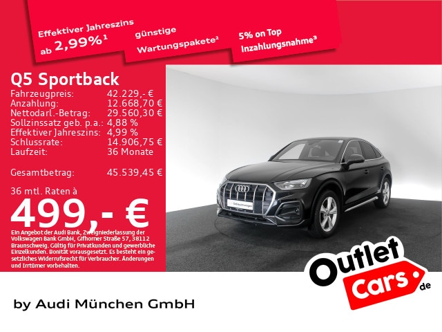 Audi Q5 40 TDI Quattro S-Tronic Sportback