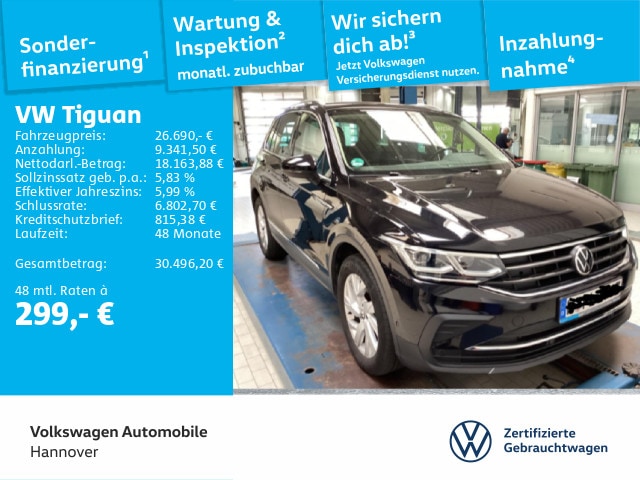 Volkswagen Tiguan 2.0 TDI DSG Life