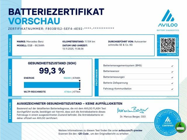 Mercedes-Benz EQB 300 Advanced Progressive