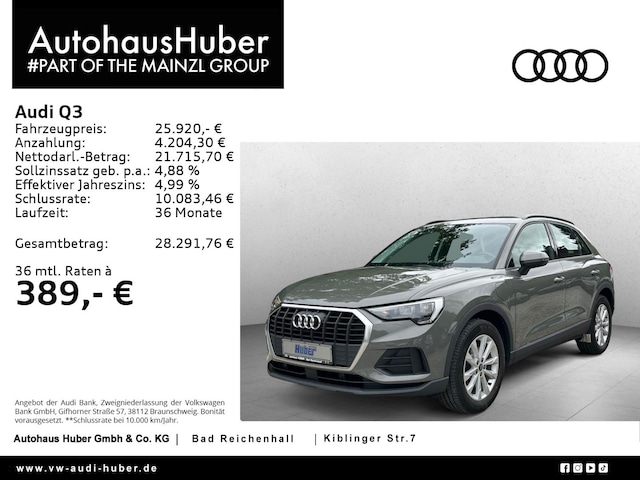 Audi Q3 45 TFSI Hybride S-Tronic