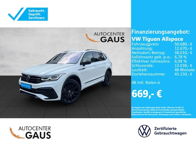 Volkswagen Tiguan 2.0 TSI Allspace DSG R-Line
