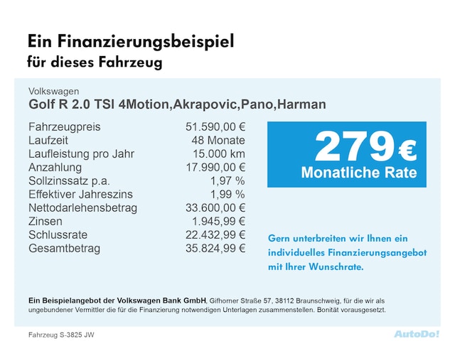 Volkswagen Golf 2.0 TSI 4Motion