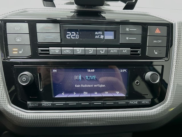 Volkswagen e-up! CCS RFK Sitzh Klimaaut. PDC