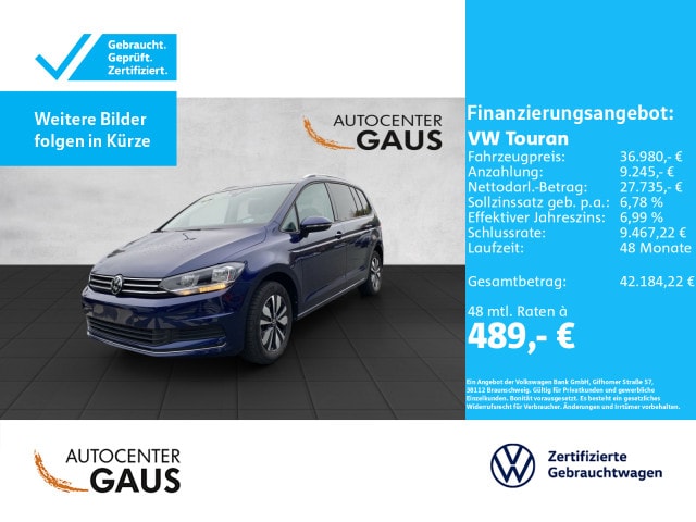 Volkswagen Touran 1.5 TSI DSG Move