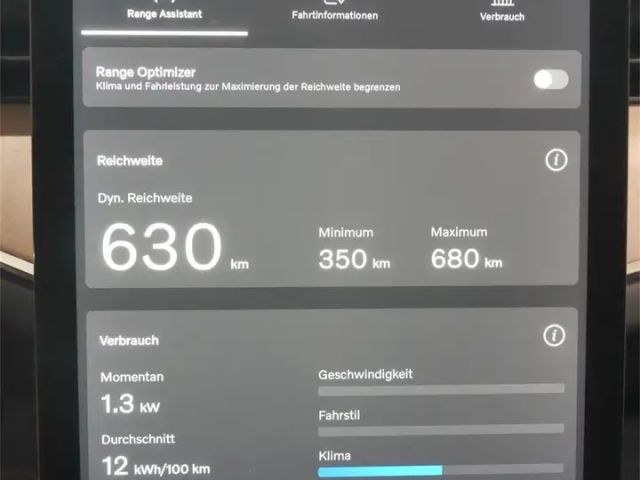 Volvo ES90 Extended range Single motor Ultra