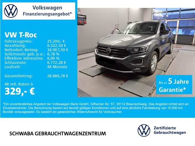 Volkswagen T-Roc 1.5 TSI DSG Sport
