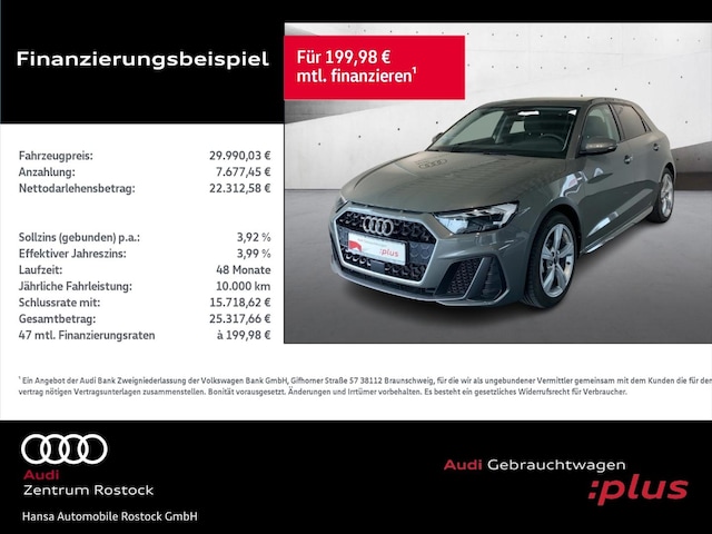 Audi A1 25 TFSI S-Line S-Tronic Sportback