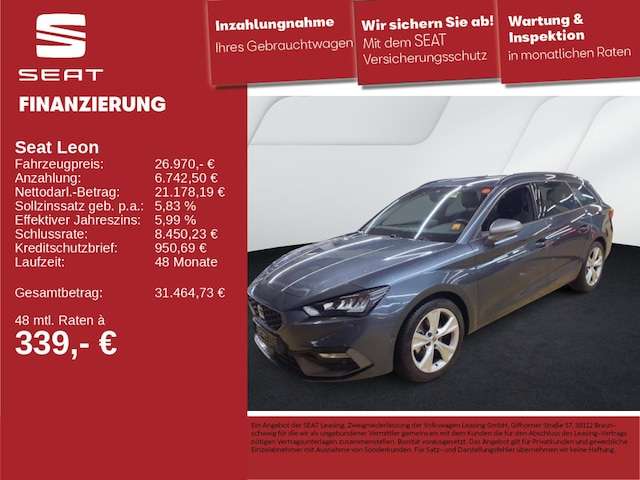 Seat Leon 1.5 eTSI DSG FR-lijn Sportstourer