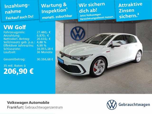 Volkswagen Golf 2.0 TSI GTI Golf VIII