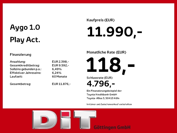 Toyota Aygo X 5-deurs Basis