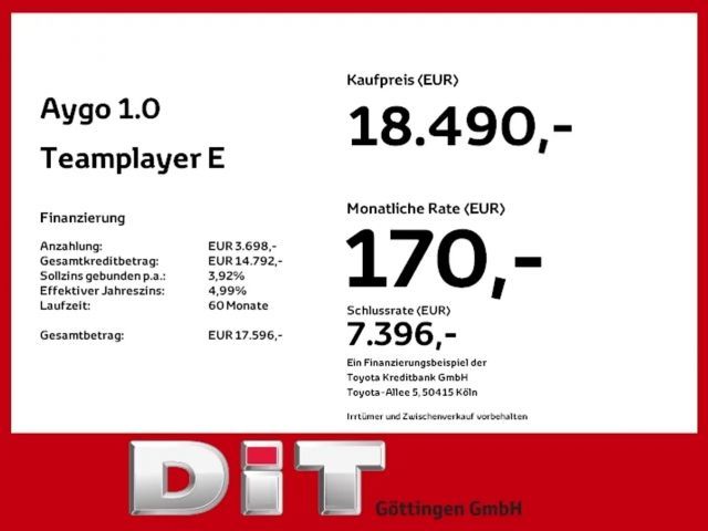 Toyota Aygo 1.0 VVT-i