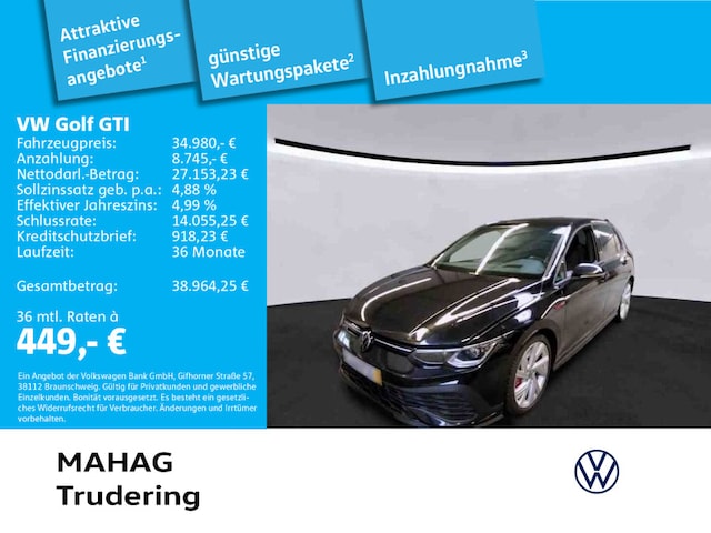 Volkswagen Golf 2.0 TSI GTI Golf VIII