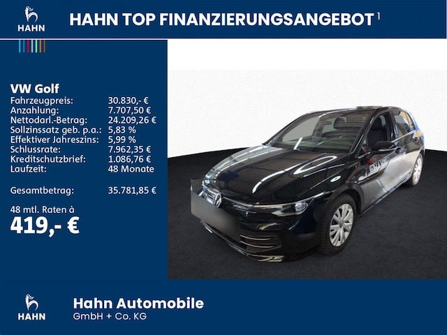 Volkswagen Golf 1.5 eTSI DSG Golf VIII