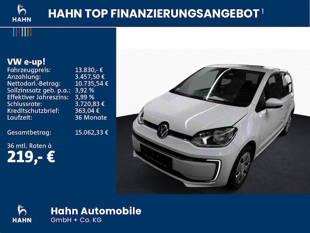 Volkswagen e-up! e-up! Climatr Sitzh PDC CAM GRA DAB Bluetooth