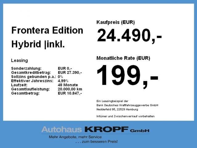 Opel Frontera Edition