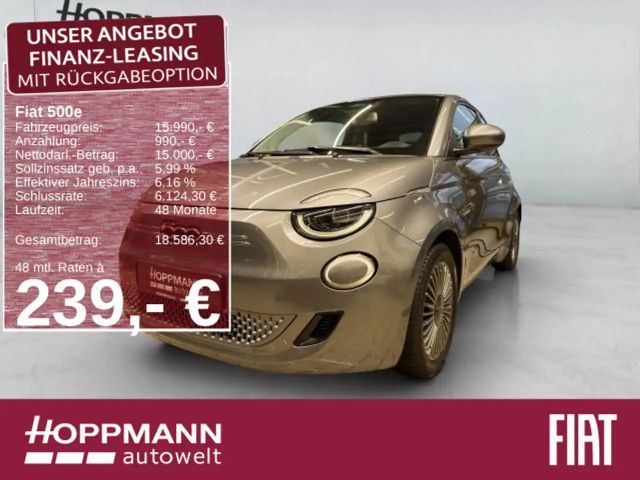 Fiat 500e Base 42kWh*NAVI*360°*KEYLESS*