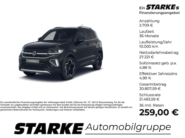 Volkswagen T-Cross 1.5 TSI DSG R-Line