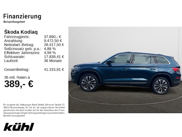 Skoda Kodiaq 2.0 TSI 4x4 Tour