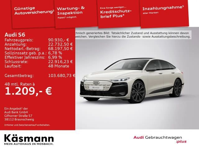 Audi S6 e-tron Quattro Sportback