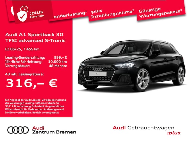 Audi A1 30 TFSI S-Tronic Sportback