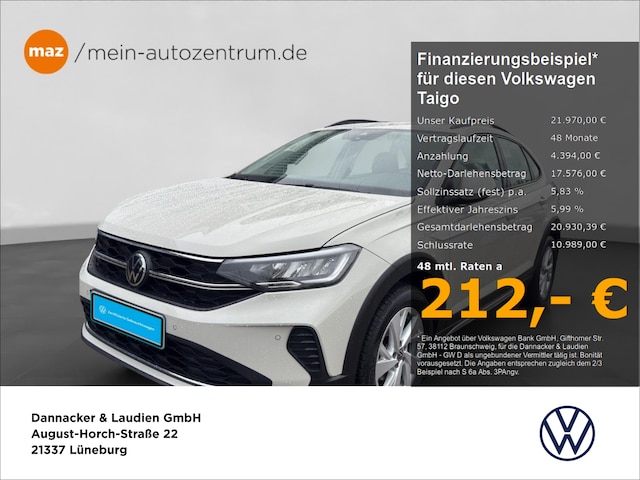 Volkswagen Taigo 1.0 TSI Life