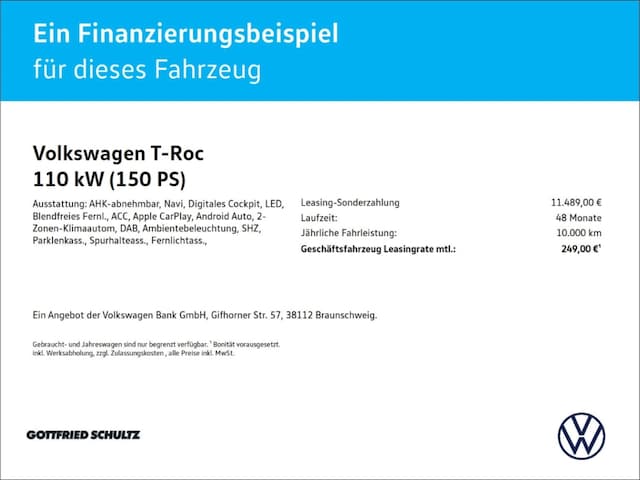 Volkswagen T-Roc 1.5 TSI DSG Move