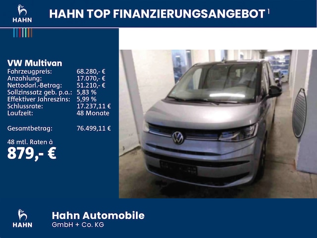 Volkswagen Multivan 2.0 TSI DSG IQ.Drive Lang