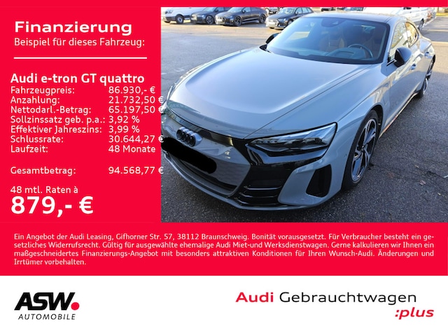 Audi e-tron GT Quattro