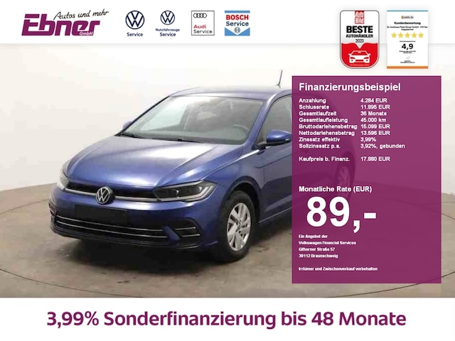 Volkswagen Polo TSI MATRIX+NAVI+APP+SITZHZG+AC-AUTOM+2xPDC+ALU!