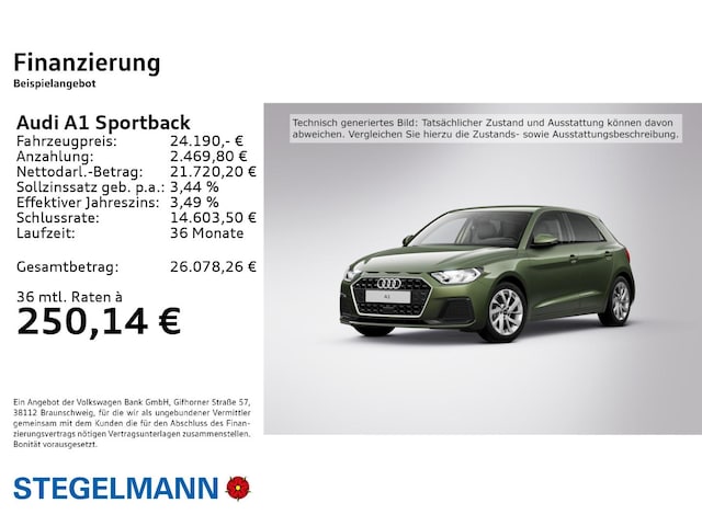 Audi A1 30 TFSI Sportback