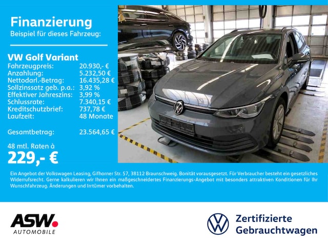 Volkswagen Golf DSG Life Variant