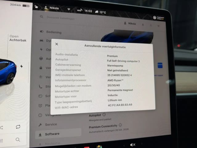 Tesla Model 3 AWD Long Range