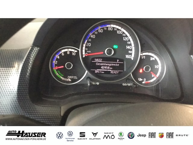 Volkswagen e-up! TEMPOMAT KAMERA PDC SITZHZG DAB