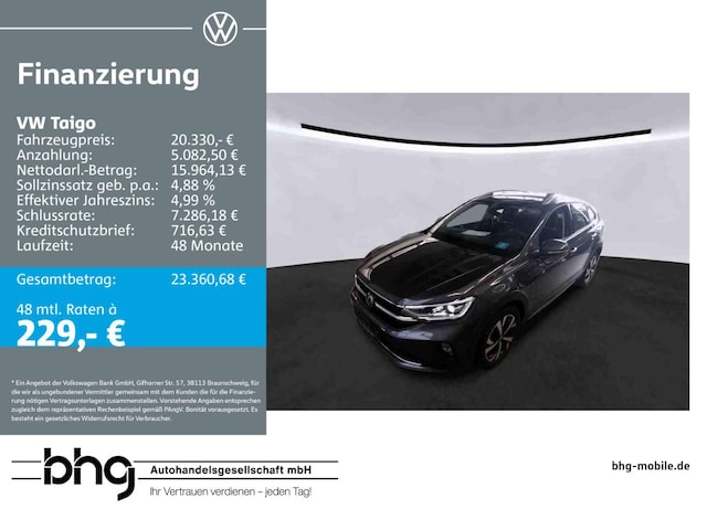 Volkswagen Taigo 1.0 TSI DSG Style