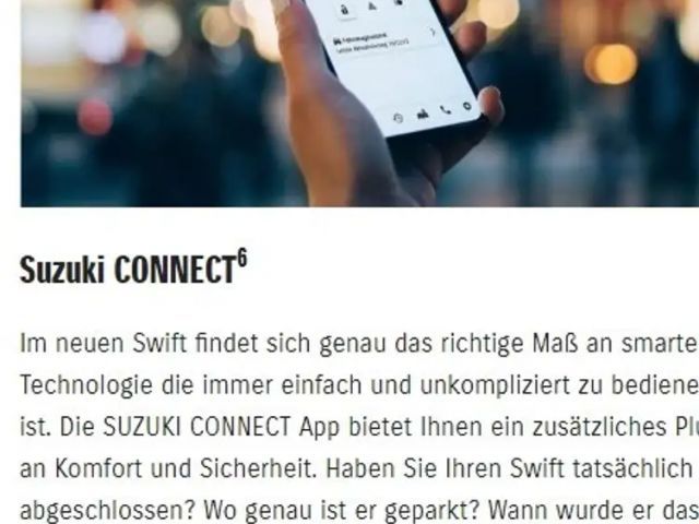 Suzuki Swift Comfort DualJet Hybrid