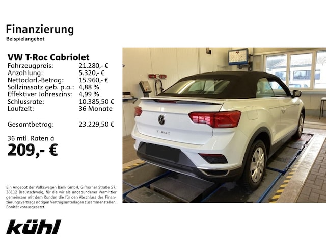 Volkswagen T-Roc 1.0 TSI Cabriolet