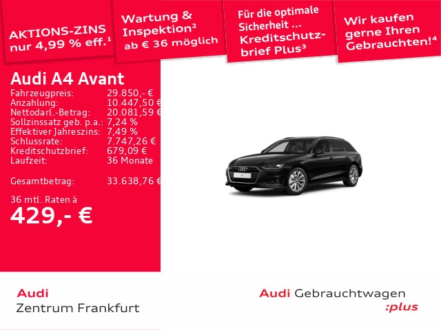 Audi A4 35 TDI Avant S-Tronic