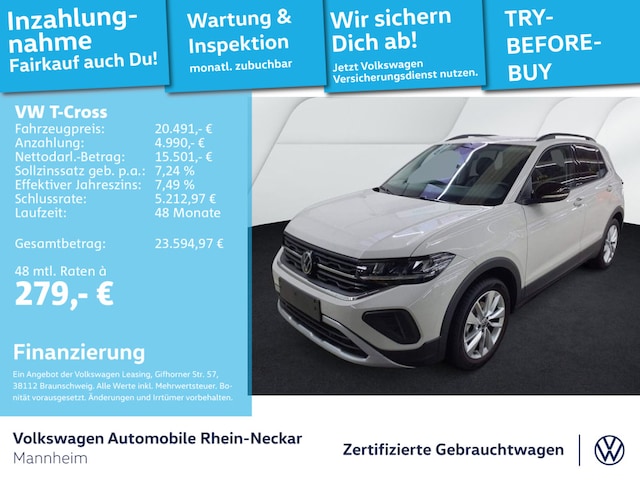 Volkswagen T-Cross 1.0 TSI