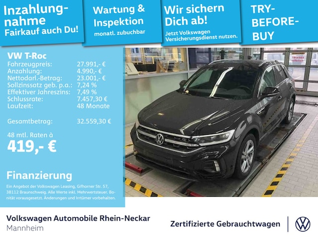 Volkswagen T-Roc 1.5 TSI DSG Plus R-Line