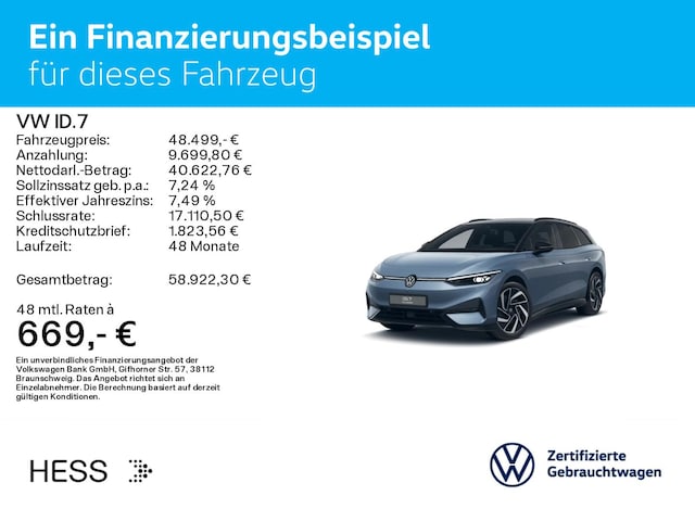 Volkswagen ID.7 IQ.Drive Pro Style Tourer