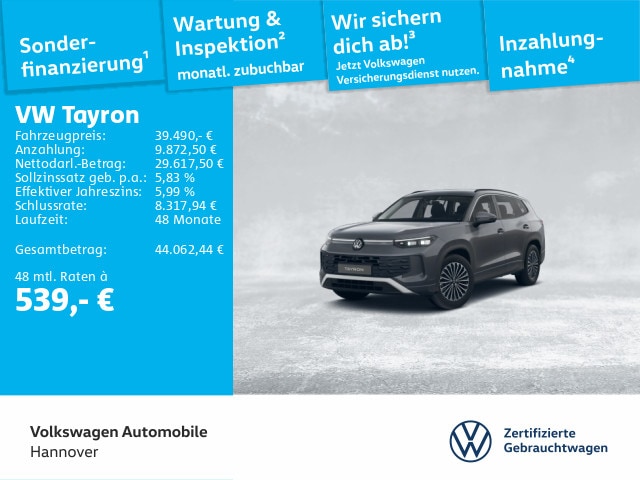 Volkswagen Tayron 2.0 TDI DSG Life
