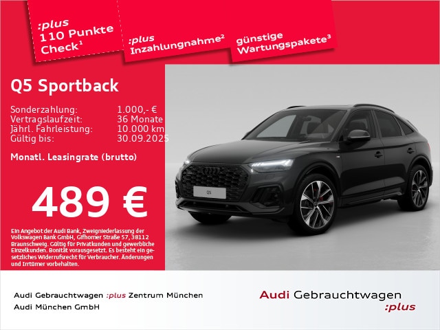 Audi Q5 45 TFSI Quattro S-Tronic Sportback