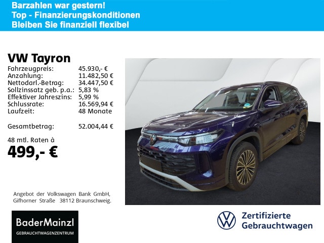 Volkswagen Tayron 2.0 TDI DSG Life